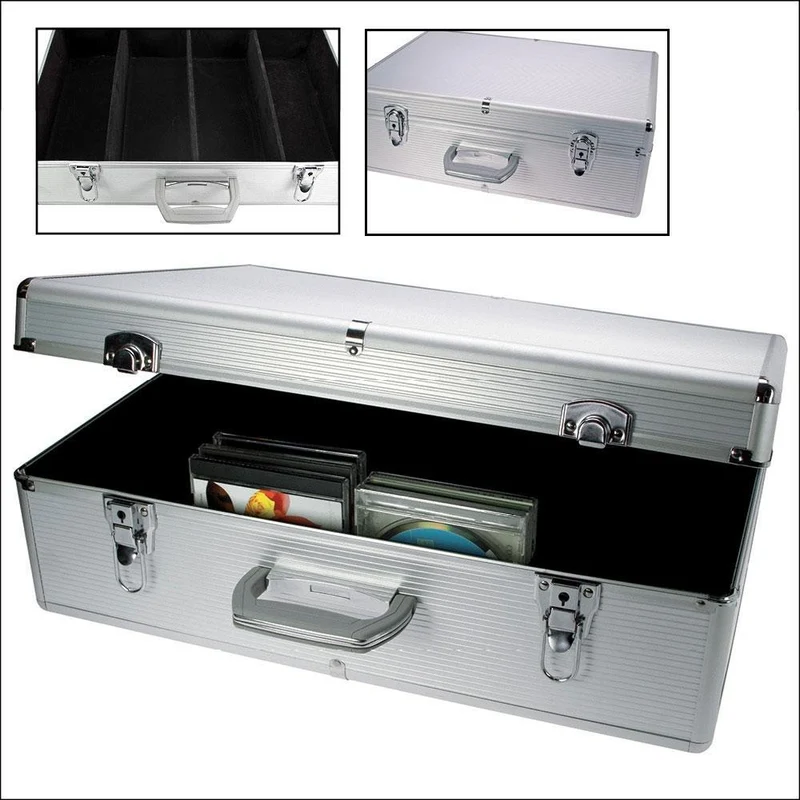 CD-Koffer Aluminium