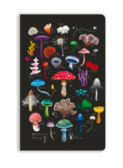 Anna Stead: Mushrooms & Fungi (Soft Touch Journal)