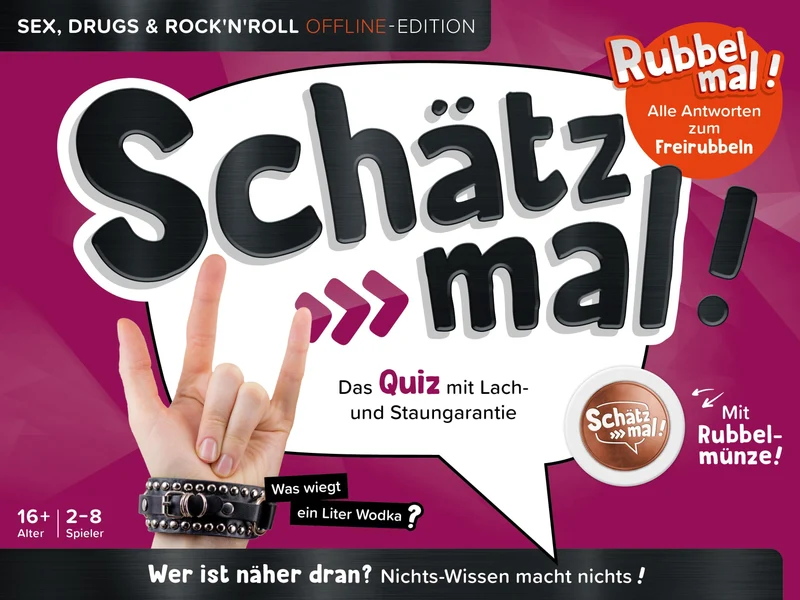 Schätz mal! Sex, Drugs & Rock'n'Roll Offline-Edition