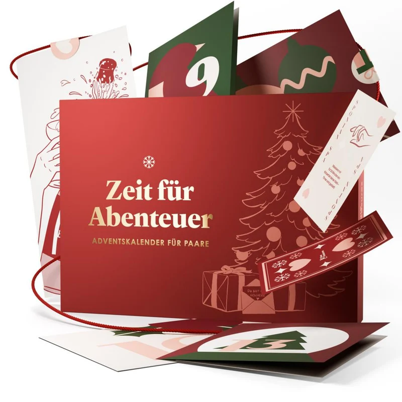 Time Treasures Adventskalender für Paare: Zeit für Abenteuer