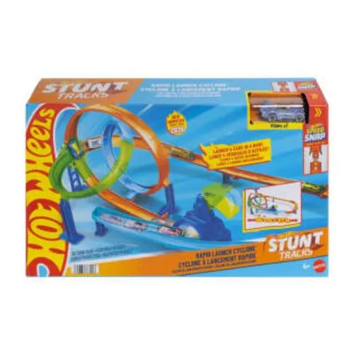 Hot Wheels Stunt Tracks Turbo Looping Set