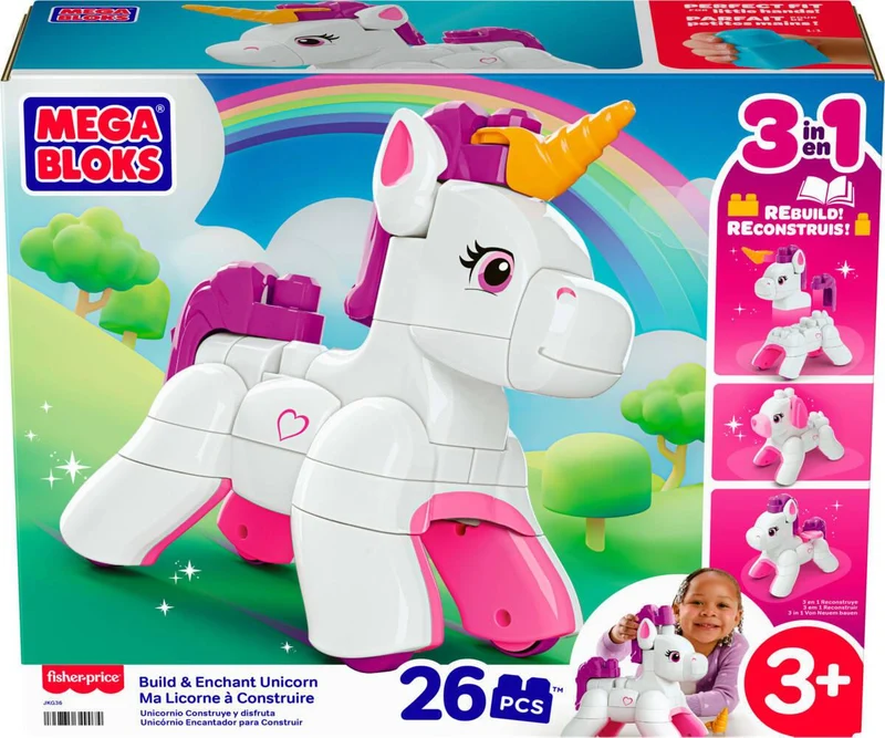 MEGA BLOKS Bau und Zaubereinhorn.JKG36