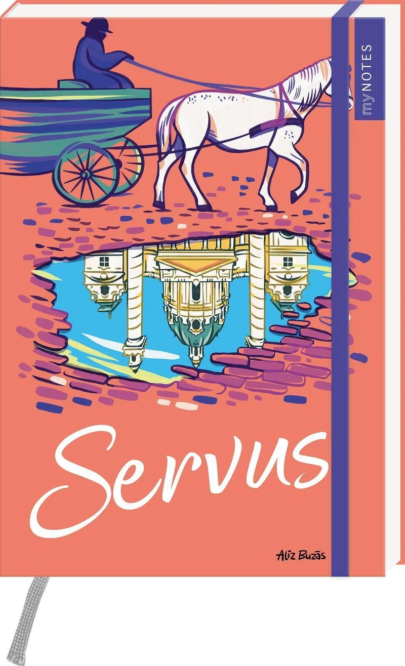 myNOTES Papeterie: Notizbuch A5 Österreich - Servus Wien