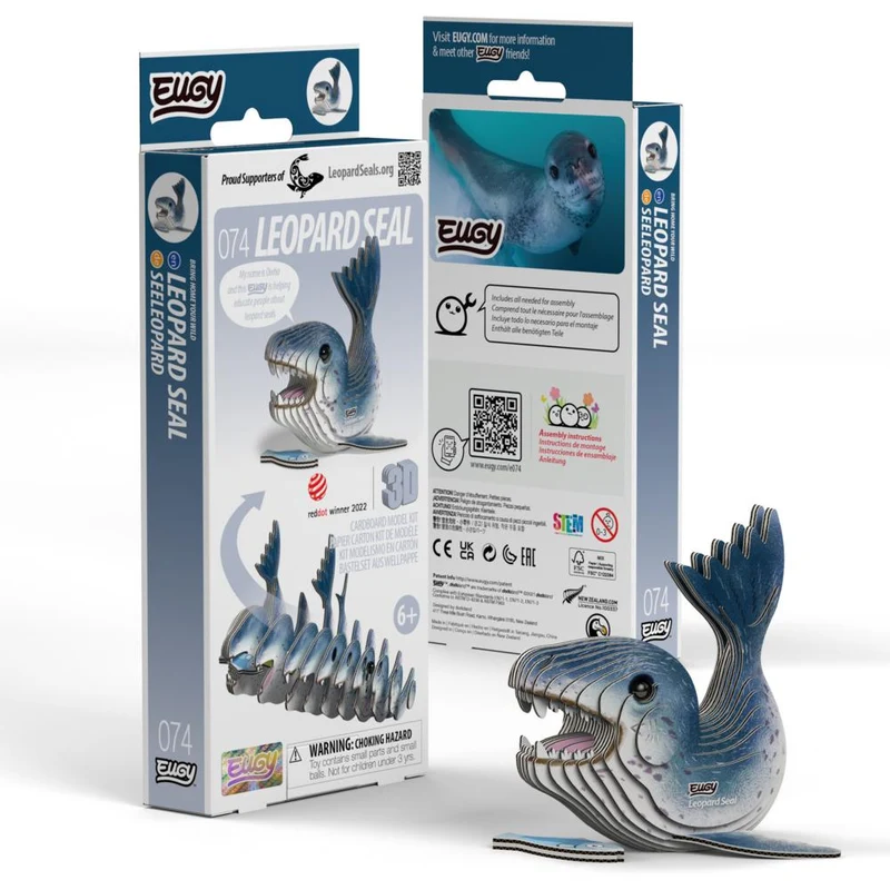 EUGY 3D-Bastelset Seeleopard