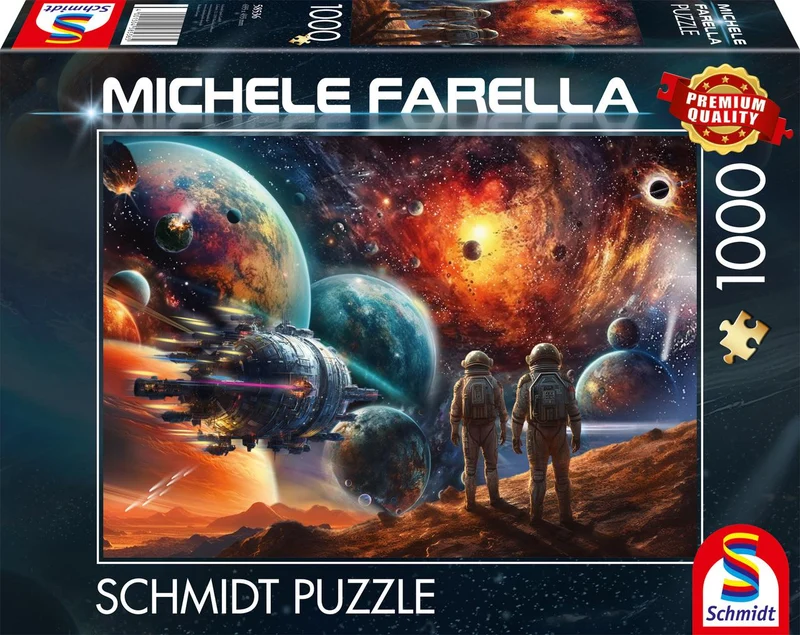 Kosmische Farbenpracht, Reise ins Weltall