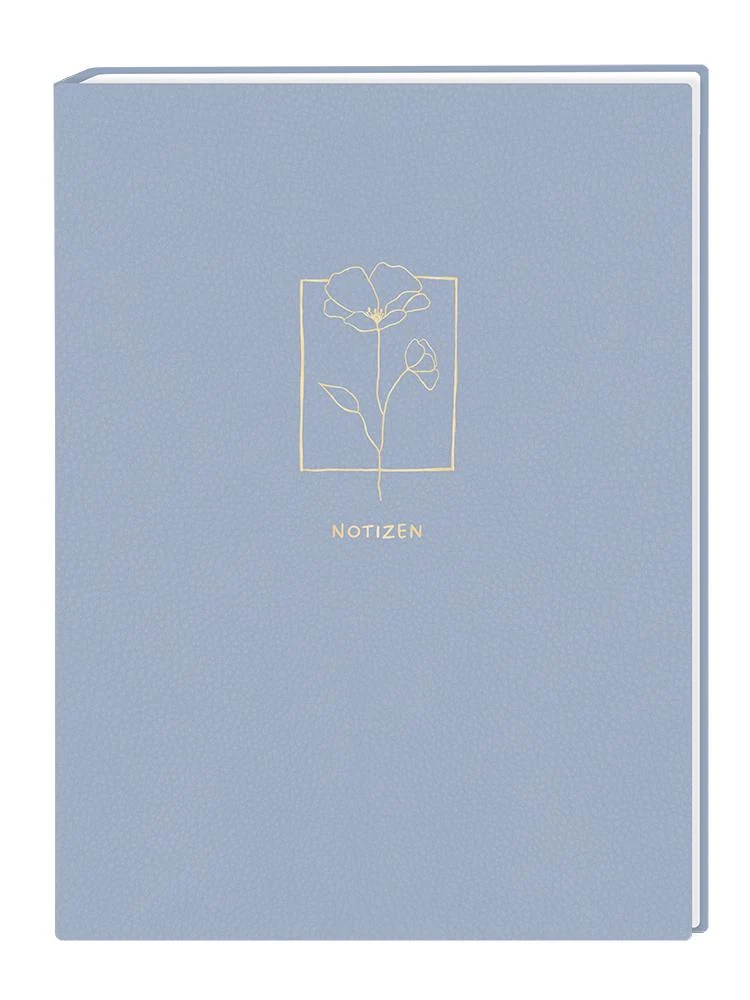Notizbuch Softcover Schreibkram Manufaktur Notizen (Blumen)