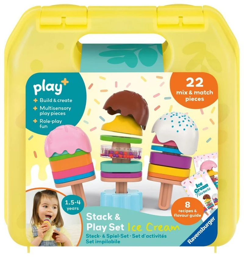 Play+ Steck- und Spiel-Set: Mix dein Eis