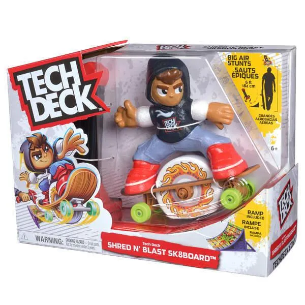 TED Tech Deck Shred n Blast Sk8Board