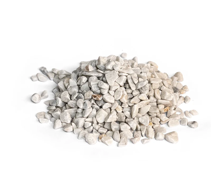 Zierkies Carrara, gerundelter Marmor 20kg