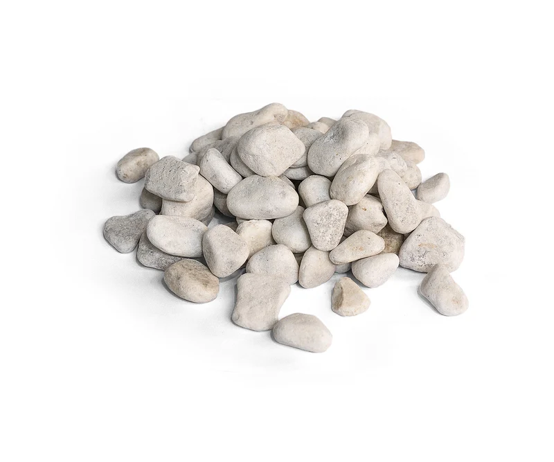 Zierkies Carrara, gerundelter Marmor 20kg