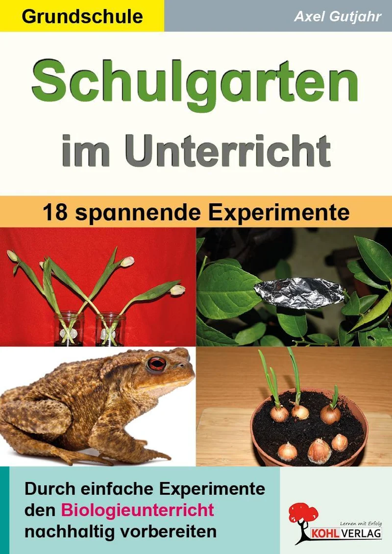 Schulgarten im Unterricht / Grundschule