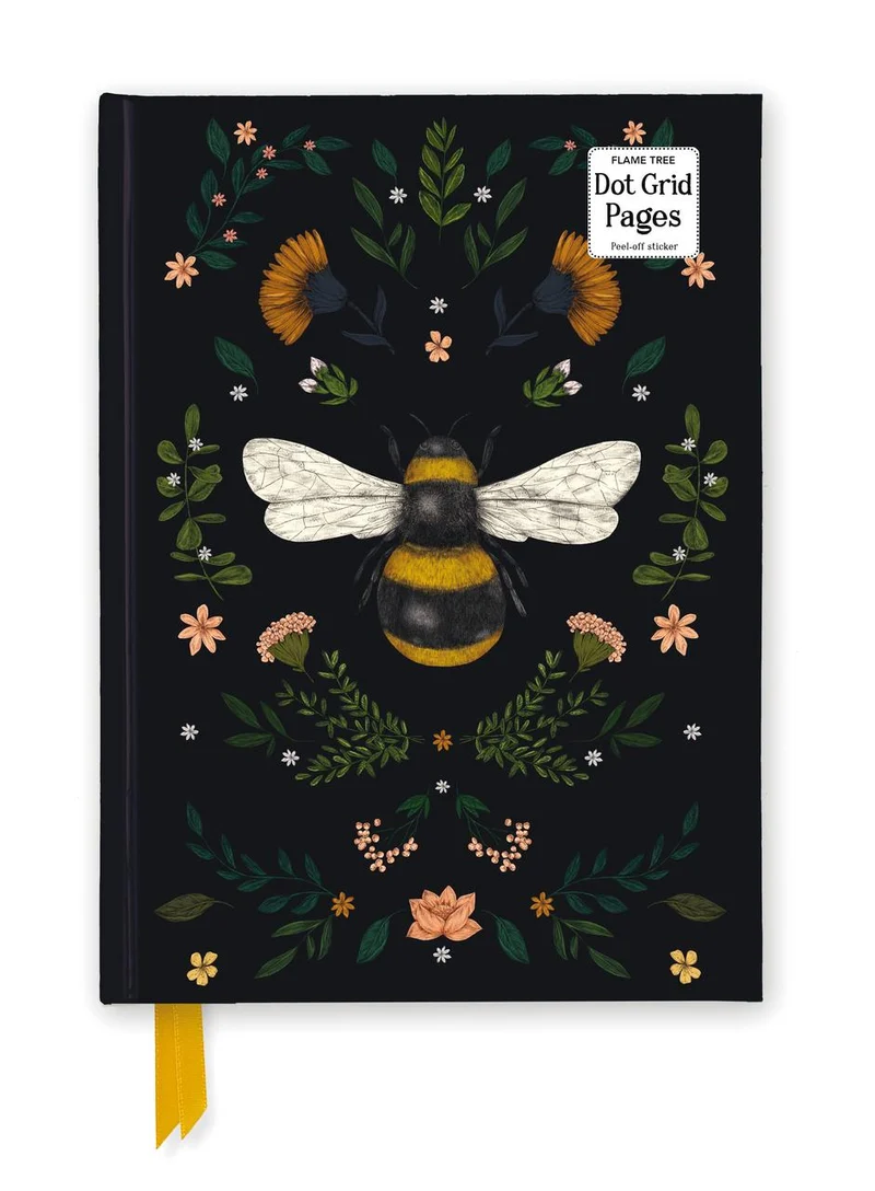 Jade Mosinski: Bee (Foiled Dot Grid Journal)