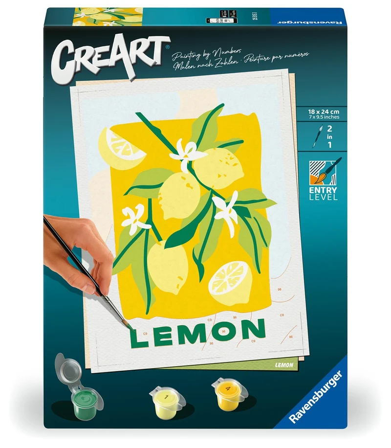 CreArt Adults Trend - Zitronen