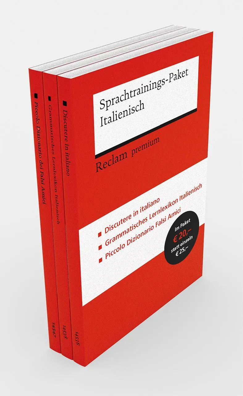 Sprachtrainings-Paket Italienisch