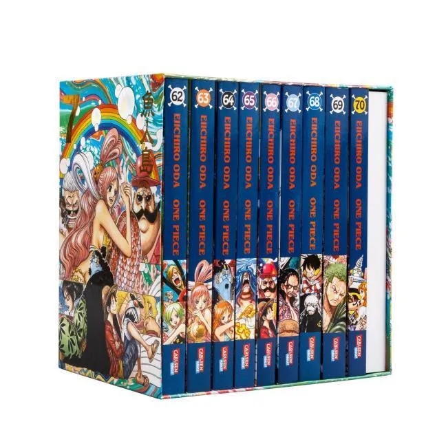 One Piece Sammelschuber 7: Fishman Island (inklusive Band 62-70): Der siebte Sammelschuber des weltweit beliebten Manga ONE PIECE – ein perfektes Set für Fans und Neulinge!