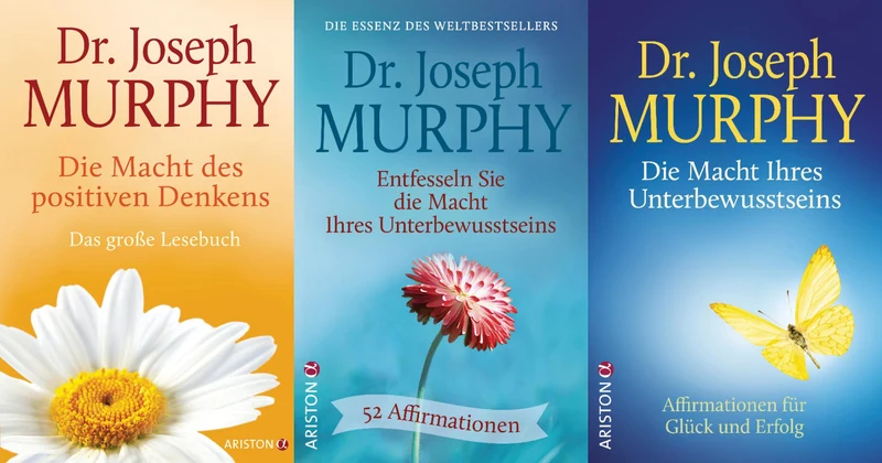 Dr. Joseph Murphy 3 Titel im Set + 1 exklusives Postkartenset