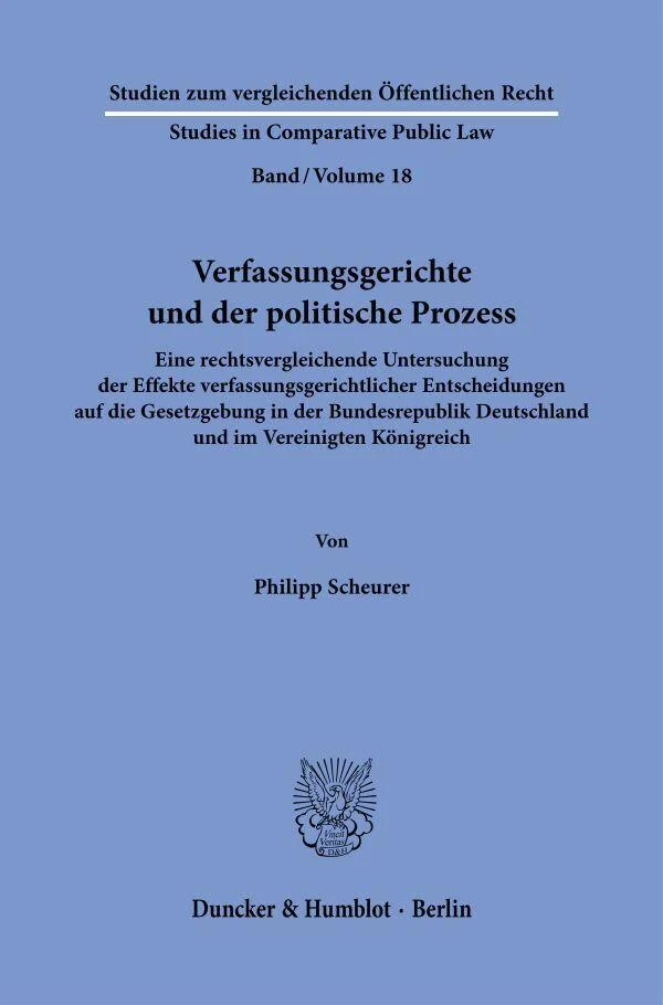 Verfassungsgerichte und der politische Prozess