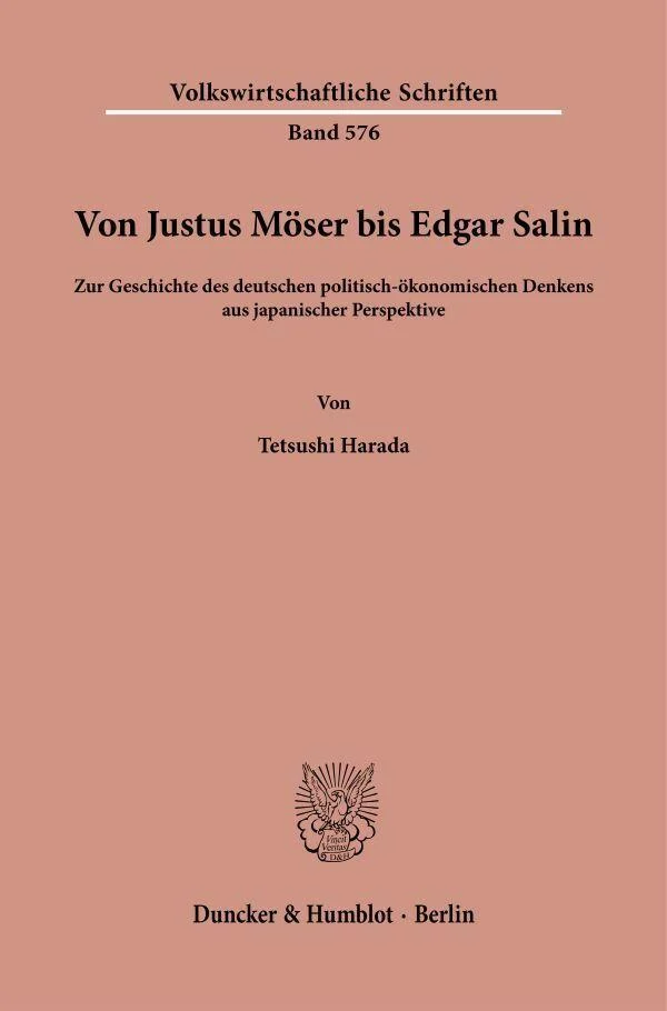 Von Justus Möser bis Edgar Salin