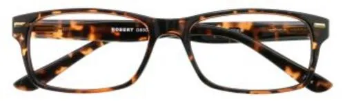 Lesebrille JACKIE, beige transparent, +2.00 dpt mit Etui