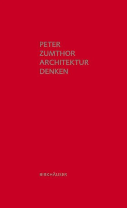 Architektur denken