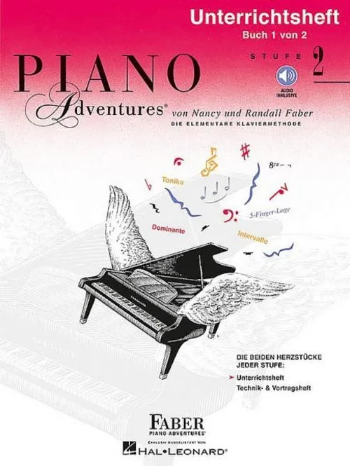 Piano Adventures - Unterrichtsheft 2