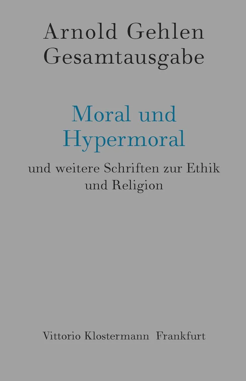 Moral und Hypermoral